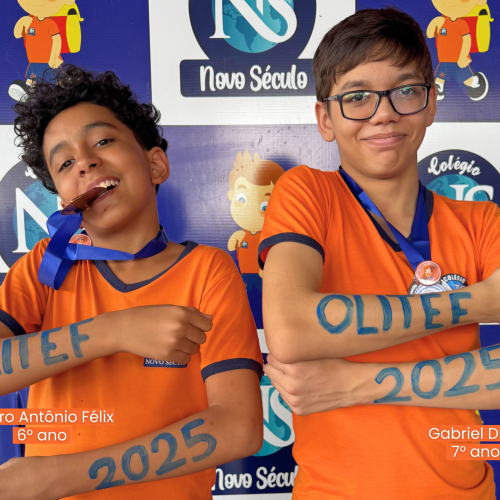 Alunos do Colégio Novo Século conquistam medalhas na Olimpíada do Tesouro Direto de Educação Financeira (OLITEF)